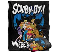 LOGOVISION Scooby Doo Ghost Silhouettes Silky Touch Super Soft Throw Blanket 50"x60"