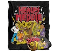 LOGOVISION Scooby Doo Heavy Meddle Silky Touch Super Soft Throw Blanket 50"x60"