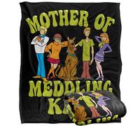 LOGOVISION Scooby Doo Mother's Day Meddling Kids Silky Touch Super Soft Throw Blanket 50"x60"
