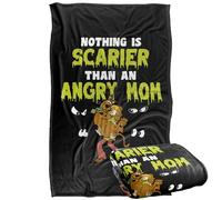 LOGOVISION Scooby Doo Mother's Day Nothing Scarier Shaggy Silky Touch Super Soft Throw Blanket 36"x58"