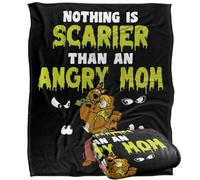 LOGOVISION Scooby Doo Mother's Day Nothing Scarier Shaggy Silky Touch Super Soft Throw Blanket 50"x60"