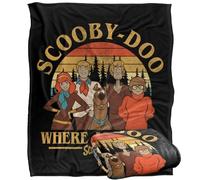 LOGOVISION Scooby Doo Mountain Portrait Silky Touch Super Soft Throw Blanket 50"x60"