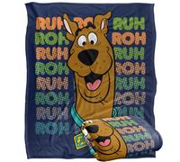 LOGOVISION Scooby Doo! Ruh Roh Repeat Silky Touch Super Soft Throw Blanket 152 X 127 Cm