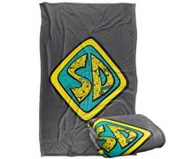LOGOVISION Scooby Doo Sd Badge Silky Touch Super Soft Throw Blanket 36"x58"