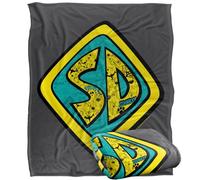 LOGOVISION Scooby Doo Sd Badge Silky Touch Super Soft Throw Blanket 50"x60"