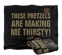 LOGOVISION Seinfeld Pretzels Thirsty Silky Touch Super Soft Throw Blanket 50"x60"