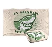 LOGOVISION Shark Week Television Series Officially Licensed in Sharks We Trust Silky Touch Super Soft Throw Blanket 36"x58"
