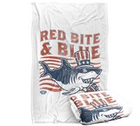 LOGOVISION Shark Week Television Series Officially Licensed President Silky Touch Super Soft Throw Blanket 36"x58"