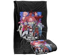 LOGOVISION Suicide Squad Isekai Ready To Fight Silky Touch Super Soft Throw Blanket 91 x 147 Cm
