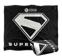 LOGOVISION Supergirl 2026 White Shield Royal Silky Touch Super Soft Throw Blanket 152 X 127 Cm