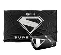 LOGOVISION Supergirl 2026 White Shield Silky Touch Super Soft Throw Blanket 91 x 147 Cm