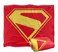 LOGOVISION Superman 2025 Gold Shield Silky Touch Super Soft Throw Blanket 50"x60"