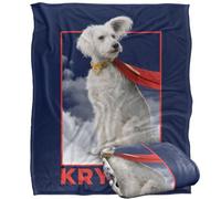 LOGOVISION Superman 2025 Krypto Good Dog Silky Touch Super Soft Throw Blanket 152 X 127 Cm