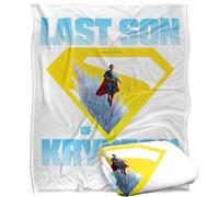 LOGOVISION Superman 2025 Last Son Of Krypton Silky Touch Super Soft Throw Blanket 152 X 127 Cm