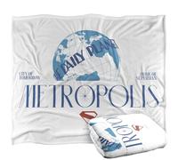 LOGOVISION Superman 2025 Metropolis Silky Touch Super Soft Throw Blanket 50"x60"