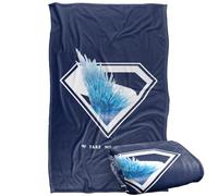 LOGOVISION Superman 2025 Movie Fortress Of Solitude Shield Silky Touch Super Soft Throw Blanket 91 x 147 Cm