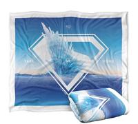 LOGOVISION Superman 2025 Movie Fortress Of Solitude Take Me Home Silky Touch Super Soft Throw Blanket 152 X 127 Cm