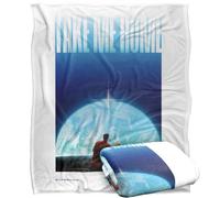 LOGOVISION Superman 2025 Movie Krypto Earth Vertical Silky Touch Super Soft Throw Blanket 152 X 127 Cm