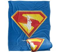 LOGOVISION Superman 2025 Movie Take Me Home Shield Silky Touch Super Soft Throw Blanket 152 X 127 Cm