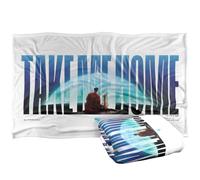 LOGOVISION Superman 2025 Movie Take Me Home Words Silky Touch Super Soft Throw Blanket 91 x 147 Cm