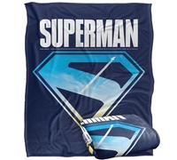 LOGOVISION Superman 2025 New Logo Flight Silky Touch Super Soft Throw Blanket 152 X 127 Cm