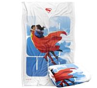LOGOVISION Superman 2025 Superman Lois Look Up Silky Touch Super Soft Throw Blanket 91 x 147 Cm