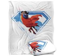 LOGOVISION Superman 2025 Superman Lois Shield Silky Touch Super Soft Throw Blanket 152 X 127 Cm