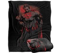 LOGOVISION Superman Character Red Son Silky Touch Super Soft Throw Blanket 50"x60"