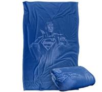 LOGOVISION Superman Chest Logo Silky Touch Super Soft Throw Blanket 36"x58"