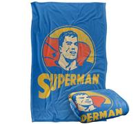 LOGOVISION Superman DC Super Circle Silky Touch Super Soft Throw Blanket 36"x58"