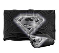 LOGOVISION Superman Logo Bling Shield Silky Touch Super Soft Throw Blanket 36"x58"