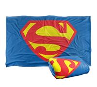 LOGOVISION Superman Logo Shield 1955 Silky Touch Super Soft Throw Blanket 36"x58"
