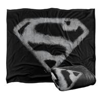 LOGOVISION Superman Logo Shield 2010 Silky Touch Super Soft Throw Blanket 50"x60"