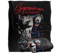 LOGOVISION Superman vs Doomsday Silky Touch Super Soft Throw Blanket 50"x60"