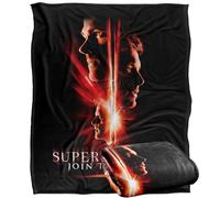 LOGOVISION Supernatural Sam Dean Castiel Red Portal Silky Touch Super Soft Throw Blanket 152 X 127 Cm