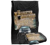 LOGOVISION Supernatural Winchester Brothers Road Trip Silky Touch Super Soft Throw Blanket 91 x 147 Cm