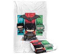 LOGOVISION The Batman (2022) Catwoman Riddler Panels Chibi Silky Touch Super Soft Throw Blanket 91 x 147 Cm
