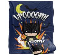 LOGOVISION The Batman (2022) Vroom Batcycle Chibi Silky Touch Super Soft Throw Blanket 152 X 127 Cm