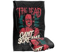 LOGOVISION The Conjuring Last Rites The Dead Can'T Scream Silky Touch Super Soft Throw Blanket 91 x 147 Cm