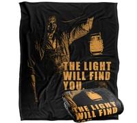 LOGOVISION The Conjuring Last Rites The Light Will Find You Silky Touch Super Soft Throw Blanket 152 X 127 Cm