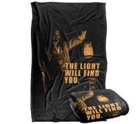 LOGOVISION The Conjuring Last Rites The Light Will Find You Silky Touch Super Soft Throw Blanket 91 x 147 Cm