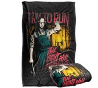 LOGOVISION The Conjuring Last Rites Try To Run Silky Touch Super Soft Throw Blanket 91 x 147 Cm