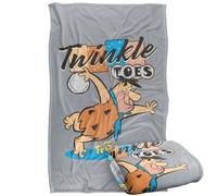 LOGOVISION The Flintstones Fred Twinkle Toes Silky Touch Super Soft Throw Blanket 91 x 147 Cm