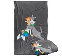 LOGOVISION The Jetsons Astro Hugging George Silky Touch Super Soft Throw Blanket 91 x 147 Cm