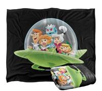 LOGOVISION The Jetsons Family Cruising Silky Touch Super Soft Throw Blanket 152 X 127 Cm