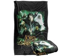 LOGOVISION The Lord Of The Rings Hero Group Silky Touch Super Soft Throw Blanket 91 x 147 Cm
