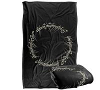 LOGOVISION The Lord Of The Rings One Ring To Rule Them All Silky Touch Super Soft Throw Blanket 91 x 147 Cm