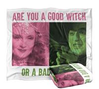 LOGOVISION The Wizard Of Oz Good Witch Or Bad Witch Silky Touch Super Soft Throw Blanket 152 X 127 Cm