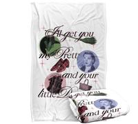 LOGOVISION The Wizard Of Oz I'Ll Get You My Pretty Silky Touch Super Soft Throw Blanket 91 x 147 Cm