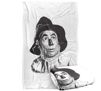 LOGOVISION The Wizard Of Oz Scarecrow Headshot Silky Touch Super Soft Throw Blanket 91 x 147 Cm